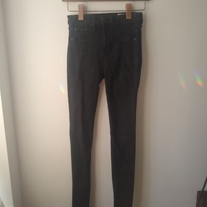 Rag & Bone Black high rise jeggings